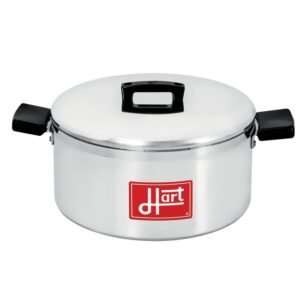 Pot with Lid - Hart - J7 BAK S.H - Aluminium - 6L - Pack of 8 - 770504