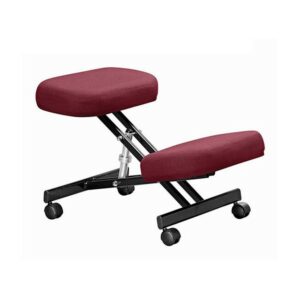 Knee Chair - Ergonomic - 48 x 47 x 76 cm - SE026-burgundy