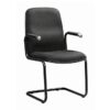 Visitor Office Arm Chair - 97 x 56 x 64 cm - SE002-black