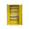 Steel Hazardous Material Cabinet - 180 x 90 x 45 cm - HAZCAB1-yellow