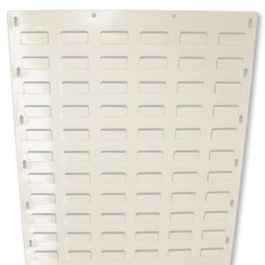 Panel for Stack & Hang Bin - Wall Mounted Steel Louvre Panel - Small Part Storage - 91.4 x 45.7 cm - PANEL0914