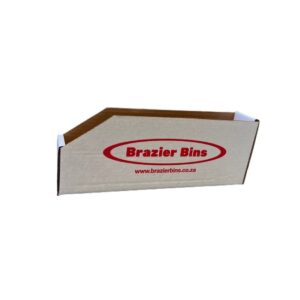 Brazier Bins - Cardboard Bin - Parts Storage Box - 30.5 x 5 x 11 cm - NO.8