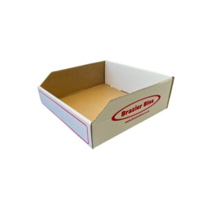 Brazier Bins - Cardboard Bin - Parts Storage Box - 30.5 x 30.5 x 11 cm - NO.7