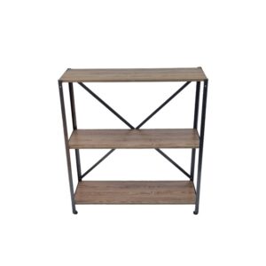 Trendi Shelf - Steel and Wood Shelving - 3 Shelf - 95 x 90 x 35cm