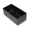 Drawer Organiser - Insert Bins with Dividers - Black - Pack of 60