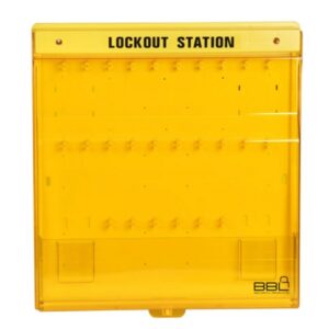 Lockout Station - Holds 60 Locks - 63 x 8.5 x 58 cm