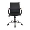 Medium Back Office Chair - Generic - PU Leather - Swivel and Tilt - Gas Height - Colour Options