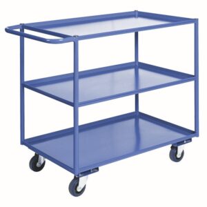 Stock Picking Trolley - 3 Shelf - 105 x 52 x 93 cm - Load Capacity 240kg