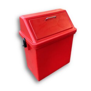 Litter Bin - Monkey Proof - Plastic - 45L - 43 x 24 x 59 cm