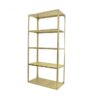 Bolted Shelving Steel Bay 5 Shelves - Uni-Angle - Five Shelf Kit - Painted - 335.3 x 91.4 x 45.7 cm