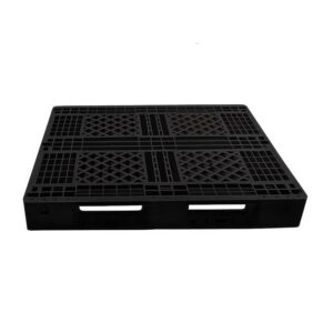 Plastic Pallet - Heavy Duty - 120 x 100 x 15 cm - Black