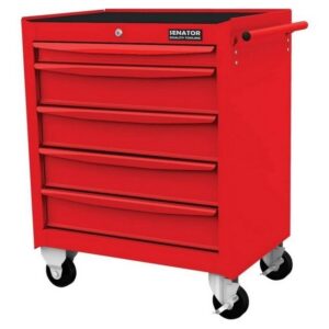 Senator Steel Tool Roller Cabinet - 5 Drawers - 300kg Capacity - 72.4 x 67.8 x 45.9 cm