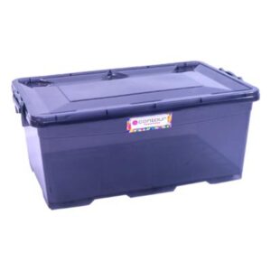30 Litre Storage Box Grey Clip and Lock