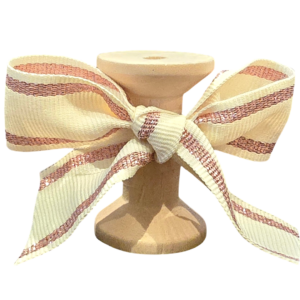 No 244 – 25mm Ivory & Rose Gold