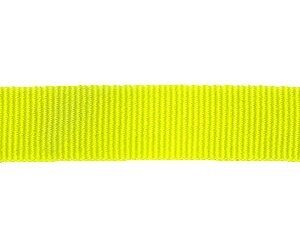 Petersham Ribbon – Solid Fluorescent Lime – 15mm x 20m roll