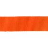 Petersham Ribbon – Solid Fluorescent Orange – 20mm x 20m roll
