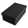 Base & Lid – Shoe Box – Black Kraft – 325 x 200 x 115mm