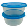 2100ml round containers