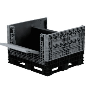 Collapsible Bin 44″ One Drop Door – 1140 X 1220 X 1119H