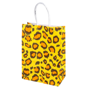 Eco Bag – A5 Yellow Leopard