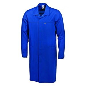 Bierbaum-Proenen BP Laboratory Coat Size MN, Royal Blue 65% Polyester / 35% Cotton 1/1 Arm, Unisex
