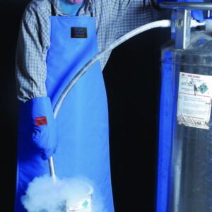 Cryo.Expert Cryo Protection Set – Gloves 400mm M, Face Shield, Apron, and Two Safety Labels