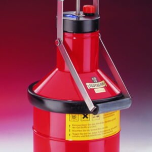 KGW Schieder Disposal Cans, Orange Coatings Type E1, Cap. 8 Ltrs