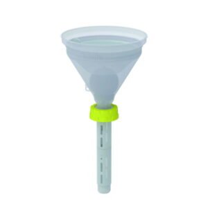Bohlender b.safe Funnel 180 GL 45 – Ø 180 mm, White, Static‑Dissipative PE‑EX Option