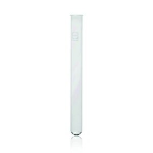 DWK Duran FIOLAX 18 x 180 mm Test Tubes with Beaded Rim, Pack of 100