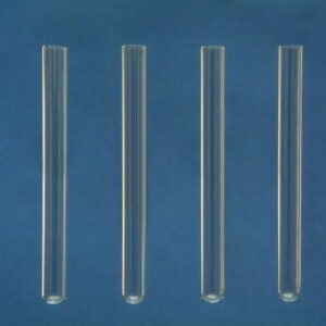 Hecht Test Tubes, Soda Glass, Without Rim, 12 x 100 mm, Pack of 100