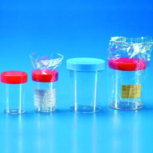 Kartell Screw Cap Container 60 mL PS Aseptic with Screw Cap