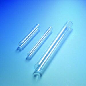 Scherf Test Tubes, Soda Glass, Without Rim, 14 × 100 mm, Wall 0.8-0.9 mm, Pack of 250