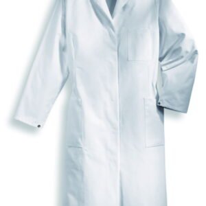 Uvex Ladies Laboratory Coat, Size 44, White, 100% Cotton, 1/1 Arm Type 81509