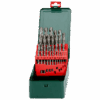 Metabo HSS-CO Drill Bit Storage Case, 25 Pce