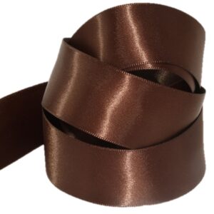 DFS Espresso Brown (10mm) Satin Ribbon