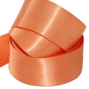 DFS Peach Melba (10mm) Satin Ribbon