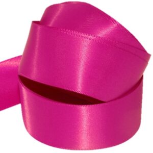 DFS Beauty Fuscia (25mm) Satin Ribbon