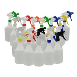 750ml Trigger Bell Bottle with Measurements – Various Colors (10 Pack )