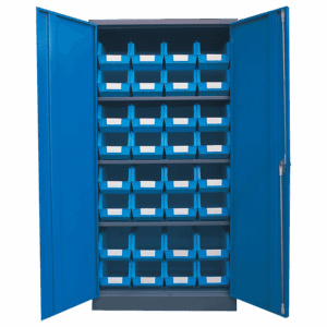 Blue – Linbin ® Storage Bin Cabinet Kit 2