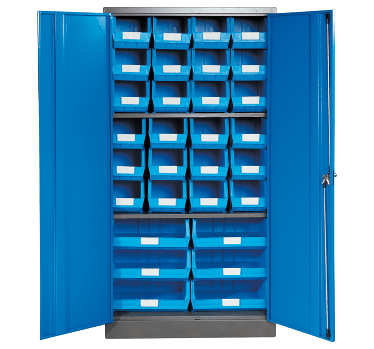 Blue – Linbin ® Storage Bin Cabinet Kit 3