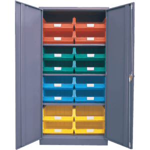 Linbin ® Storage Bin Cabinet Kit 4