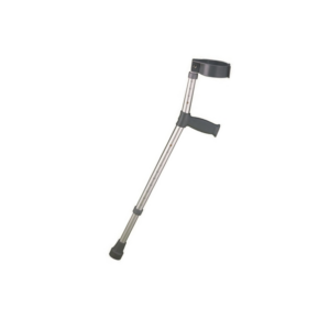 Crutch – Elbow Rubber Tip Grey Aluminium Fs933 Medium