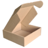 Brown Kraft Square Shipper Box – 300 x 300 x 100mm