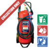 50kg DCP Trolley Fire Extinguisher