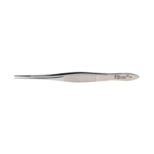 Forceps 200mm, Straight Tip 18/10 steel