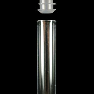 Test Tube, Glass, With Cap 16mm x100mm.