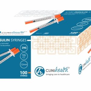 1ml Syringe with 29G – 100s