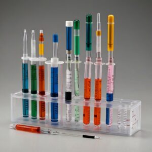 3cc 3ml industrial syringes with 17 ga gauge blunt tip needles 10 25