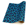 Leopard Print Blues & Black (5m x 50cm)