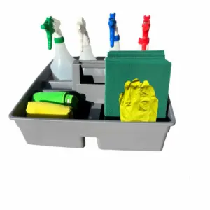 Multi-Purpose Carry Caddy Starter Kit – With Bottles and Industrial Triggers